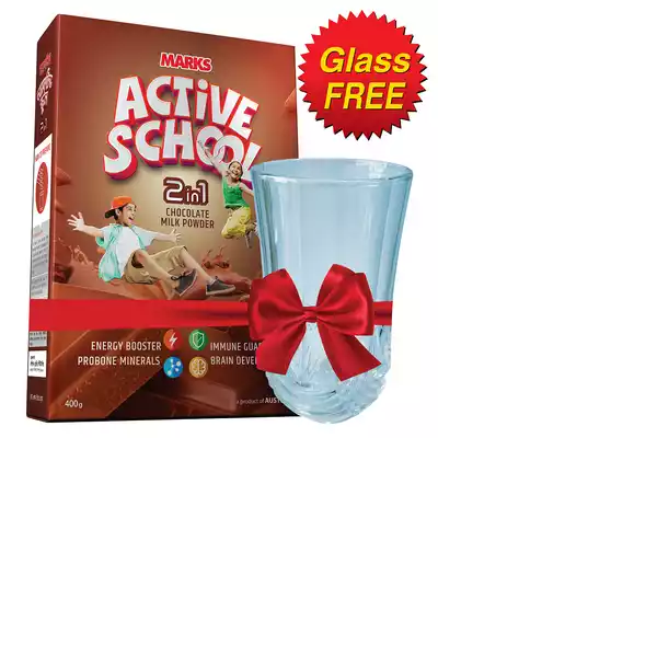 Marks Active School 2 in1 Chocolate milk powder 401
